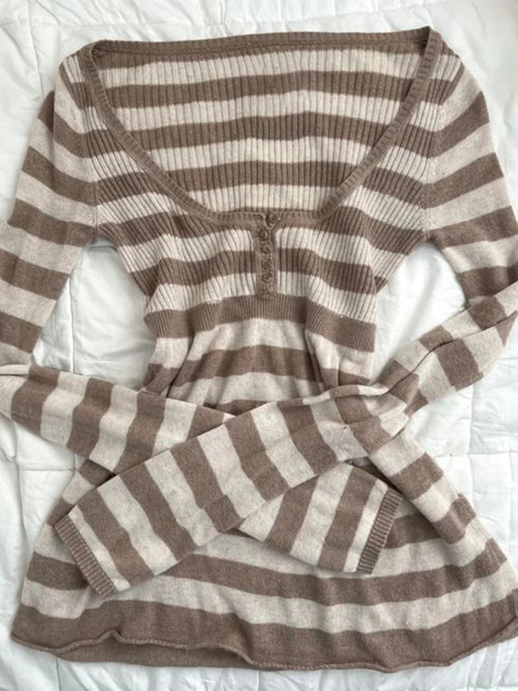 Robe Tricotée Nœud Femme
