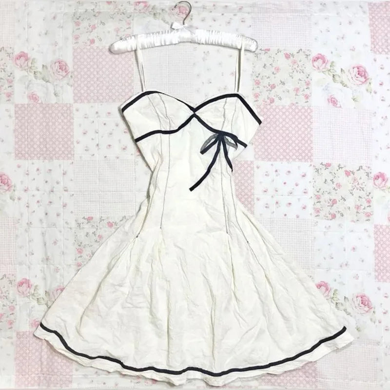 Robe Tricotée Nœud Femme